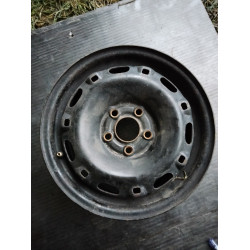 Диск Стальний Volkswagen  R14 6.0j PCD5*100 ET43 DIA57.1 (чорний)|6Q0601027F|