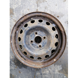 Диск Стальний Hyundai  R14 5.5j PCD4*100 ET46 DIA56.1 (чорний)|529100N100|