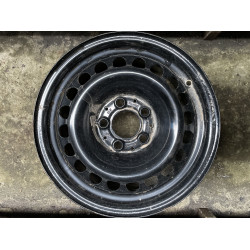 Диск Стальний Mercedes - Benz  R15 6.5j PCD5*112 ET37 DIA66.6 (чорний)|2104000202|