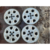 Диск литий Fiat  R14 6.0j PCD4*98 ET43 DIA58.1 (сірий)||