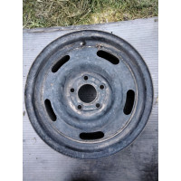 Диск Стальний Opel  R15 6.0j PCD5*110 ET39 DIA65.1 (чорний)|JM|