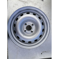 Диск Стальний Chevrolet  R15 6.0j PCD4*100 ET45 DIA56.6 (сірий)||