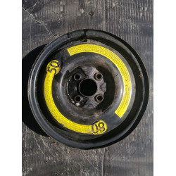 Диск Стальний Volkswagen  R14 3.5j PCD4*100 ET45 DIA57.1 (чорний)|357601025d|