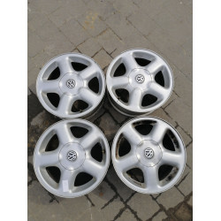 Диск литий Volkswagen  R15 6.0j PCD4*100 ET35 DIA57.1 (сірий)|3A0601025B|