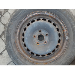 Диск Стальний Audi  R15 6.0j PCD5*112 ET45 DIA57.1 (чорний)|4B0601027|