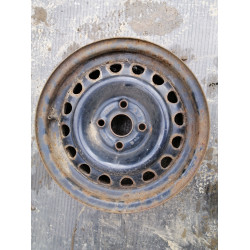 Диск Стальний Volvo  R14 5.5j PCD4*100 ET37 DIA52.1 (чорний)|417666|