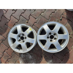 Диск литий Audi  R15 6.0j PCD5*100 ET38 DIA57.1 (сірий)|8L0601025F|