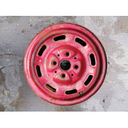 Диск Стальний   R14 5.0j PCD4*108 ET DIA57.1 (червоний)||