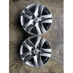 Диск литий DJ Wheels Dj383 R14 6.0j PCD4*98 ET35 DIA67.1 (сірий)||