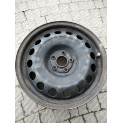 Диск Стальний Audi  R16 j PCD5*100 ET42 DIA57.1 (чорний)|1J0601027R|