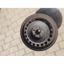 Диск Стальний Mercedes - Benz  R16 7.5j PCD5*112 ET41 DIA66.6 (чорний)|2104000802|