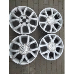 Диск литий Volkswagen  R15 5.5j PCD4*100 ET41 DIA57.1 (сірий)|1S0601025J|