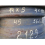 Диск Стальний Rover  R14 5.0j PCD4*100 ET45 DIA56.1 (чорний)|RRC112410|