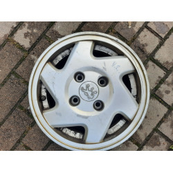 Диск литий Peugeot  R13 5.0j PCD4*108 ET20 DIA65.1 (сірий)|SMR 7127-A|