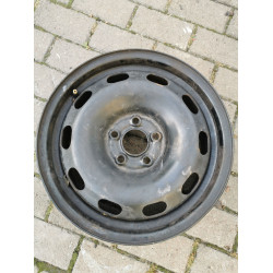 Диск Стальний Volkswagen  R15 6.0j PCD5*100 ET38 DIA57.1 (чорний)|1J0.601.027Q|