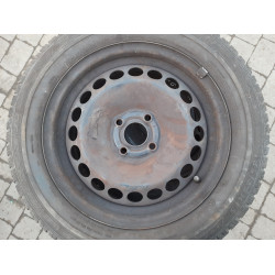 Диск Стальний Opel  R15 6.0j PCD4*100 ET39 DIA56.6 (чорний)|SRD155001|