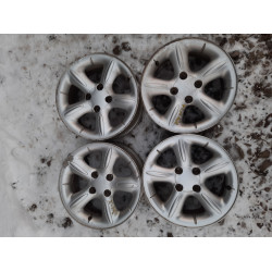 Диск литий Citroen  R15 6.0j PCD4*108 ET18 DIA65.1 (сірий)||