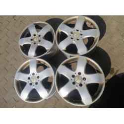 Диск литий Mercedes - Benz  R17 8.0j PCD5*112 ET48 DIA66.6 (сірий)|KBA45370|