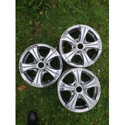 Диск литий PONTIAC P1026E R15 6.5j PCD5*114.3 ET40 DIA73.1 (срібний)||