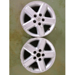 Диск литий Nissan  R16 16.5j PCD5*114.3 ET40 DIA66.1 (сірий)||
