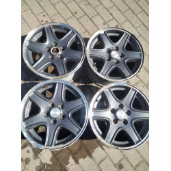Диск литий Jeep  R16 6.5j PCD5*114.3 ET DIA71.6 (темно-сірий)||