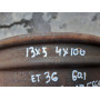 Диск Стальний Renault  R13 5.0j PCD4*100 ET36 DIA60.1 (чорний)||