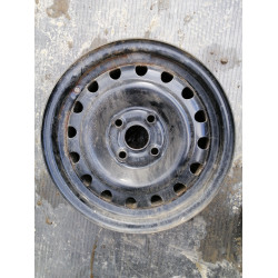 Диск Стальний Volvo  R14 5.5j PCD4*100 ET37 DIA52.1 (чорний)|2140406|