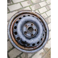 Диск Стальний Volkswagen  R15 j PCD5*112 ET55 DIA57.1 (чорний)|KBA43737|