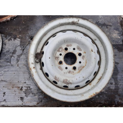 Диск Стальний VAZ  R13 5.0j PCD4*98 ET DIA58.6 (білий)||