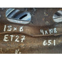 Диск Стальний Peugeot  R15 6.0j PCD4*108 ET27 DIA65.1 (чорний)|2150745|
