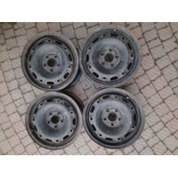 Диск Стальний Volkswagen  R14 6.0j PCD5*100 ET43 DIA57.1 (сірий)|SRD143402|