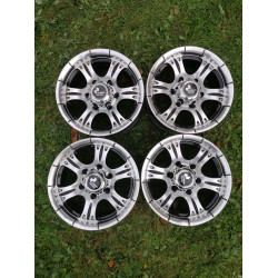 Диск литий Darwin Darwin Racing 203BKP R15 7.0j PCD6* ET0 (если не нашёл нужное значение - выбирай это и указывай правильную хар-ку в описании) DIA110.1 (сірий)||