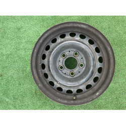 Диск Стальний Mercedes  R15 6.0j PCD5*112 ET49 DIA56.6 (чорний)|151101|