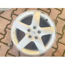Диск литий Peugeot  R16 6.5j PCD5*108 ET44 DIA65.1 (сірий)||