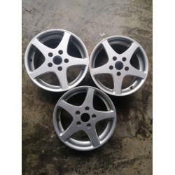 Диск литий DJ Wheels Dj352 R15 6.5j PCD5*114.3 ET40 DIA64.1 (сірий)|KBA45608|