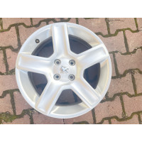 Диск литий Peugeot  R17 6.5j PCD4*108 ET31 DIA65.1 (сірий)||