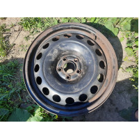 Диск Стальний Volkswagen  R16 j PCD5*100 ET42 DIA57.1 (чорний)|1J0601027L|