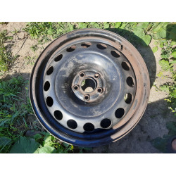 Диск Стальний Volkswagen  R16 j PCD5*100 ET42 DIA57.1 (чорний)|1J0601027L|