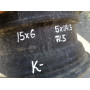 Диск Стальний   R15 6.0j PCD5*114.3 ET DIA71.5 (сірий)||