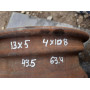 Диск Стальний Ford  R13 5.0j PCD4*108 ET43 DIA63.4 (чорний)|9724707|