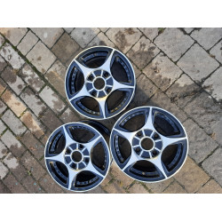 Диск литий   R13 5.5j PCD4*114.3 ET35 DIA67.1 (темно-сірий)||