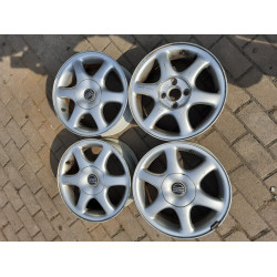 Диск литий Volvo  R15 5.5j PCD4*100 ET37 DIA (сірий)|volvo 461243|