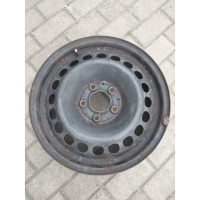 Диск Стальний Mercedes - Benz  R16 6.0j PCD5*112 ET46 DIA66.6 (чорний)||