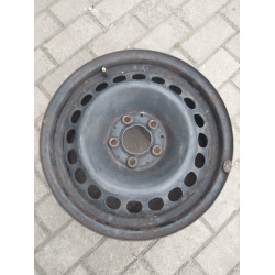 Диск Стальний Mercedes - Benz  R16 6.0j PCD5*112 ET46 DIA66.6 (чорний)||