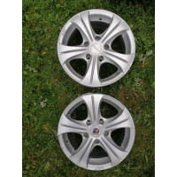 Диск литий PONTIAC P611 R15 6.5j PCD5*120 ET20 DIA72.6 (сірий)|P611|