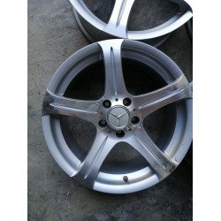 Диск литий Mercedes - Benz  R17 7.5j PCD5*112 ET25 DIA66.6 (сірий)||