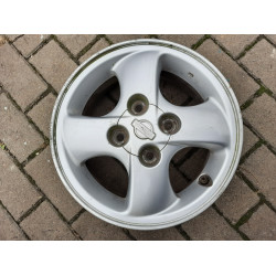 Диск литий Nissan  R13 5.0j PCD4*100 ET45 DIA59.1 (сірий)|5F 905|