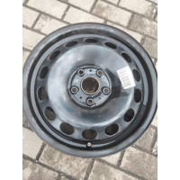 Диск Стальний Audi  R16 6.0j PCD5*112 ET48 DIA57.1 (чорний)|5Q0601027|