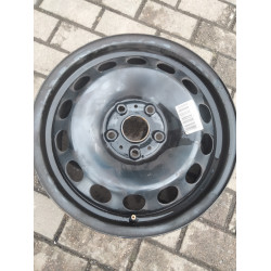 Диск Стальний Audi  R16 6.0j PCD5*112 ET48 DIA57.1 (чорний)|5Q0601027|