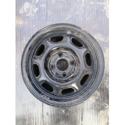 Диск Стальний Volkswagen  R13 5.5j PCD4*100 ET38 DIA57.1 (чорний)|1h0601025a|